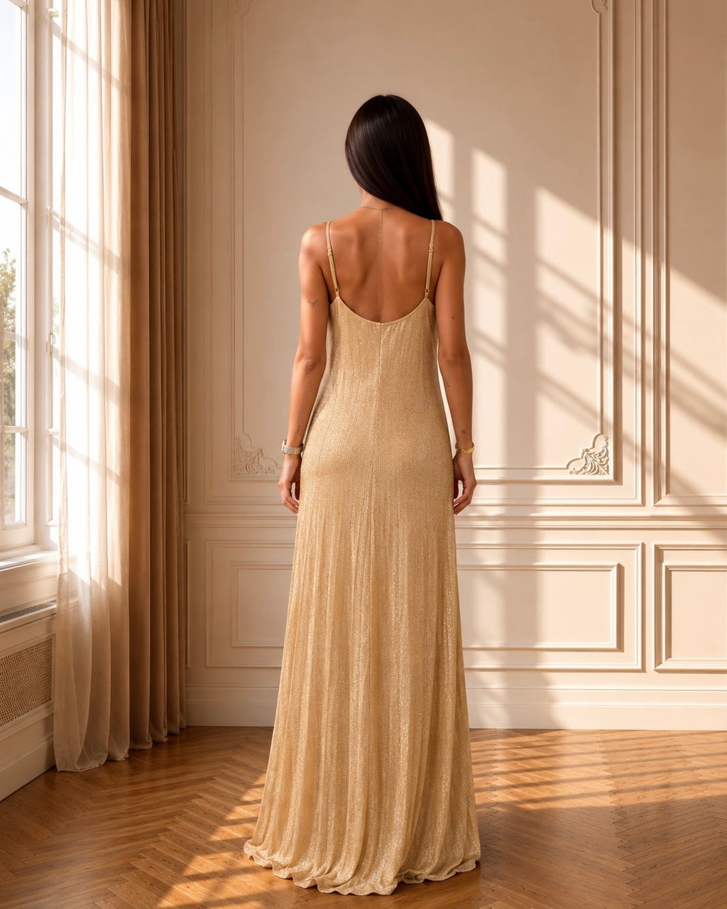 Vestido Lumière Gold