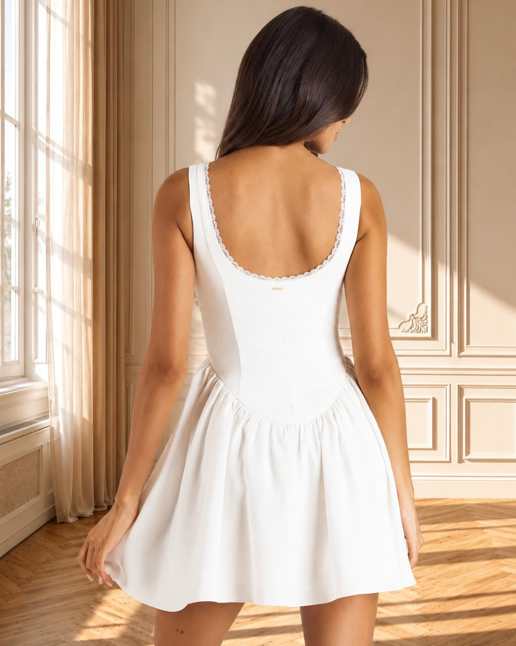 Vestido Camille Blanc