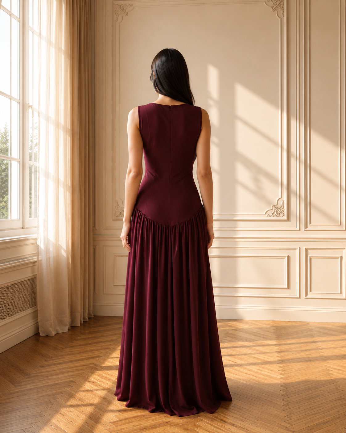Vestido Valentina Rouge