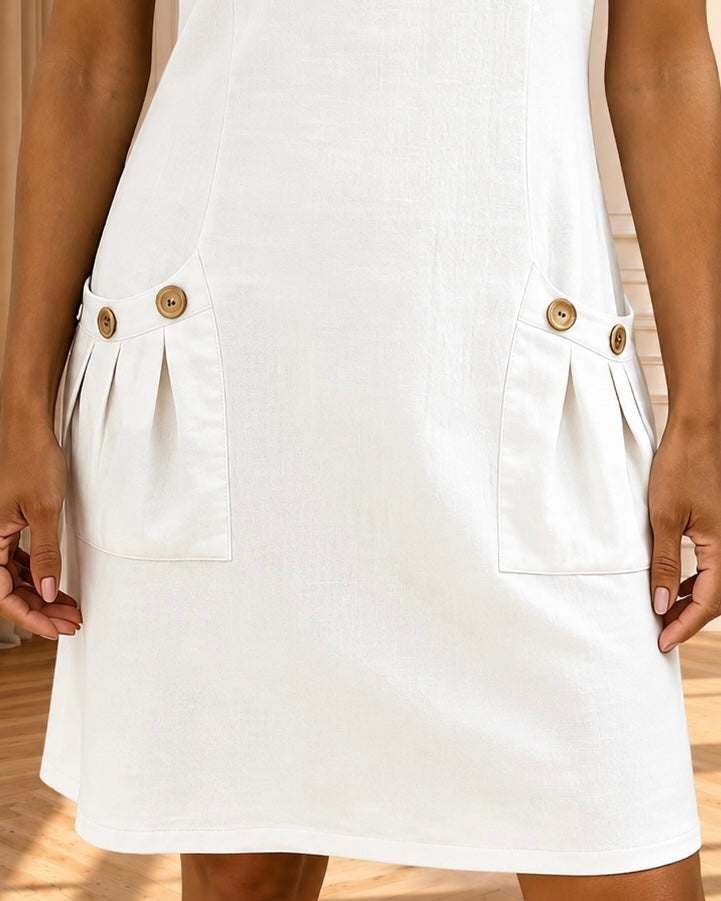 Vestido Lina de Algodón y Lino