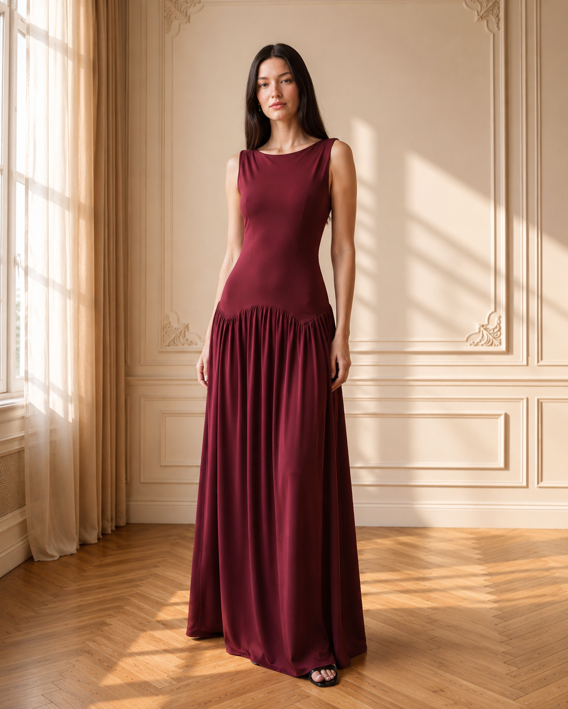 Vestido Valentina Rouge
