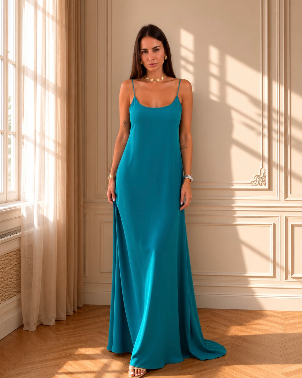 Vestido Riviera Émeraude
