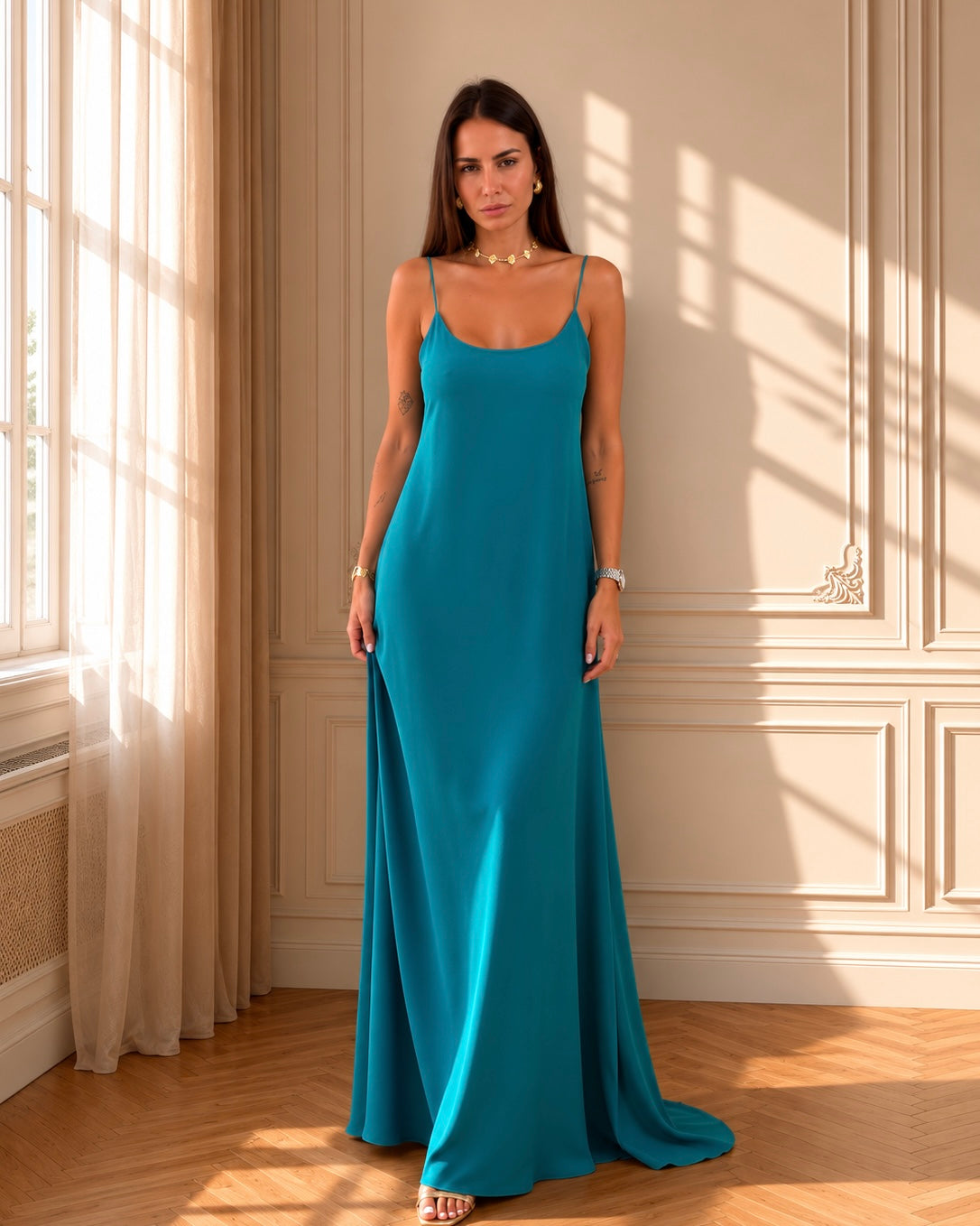 Vestido Riviera Émeraude
