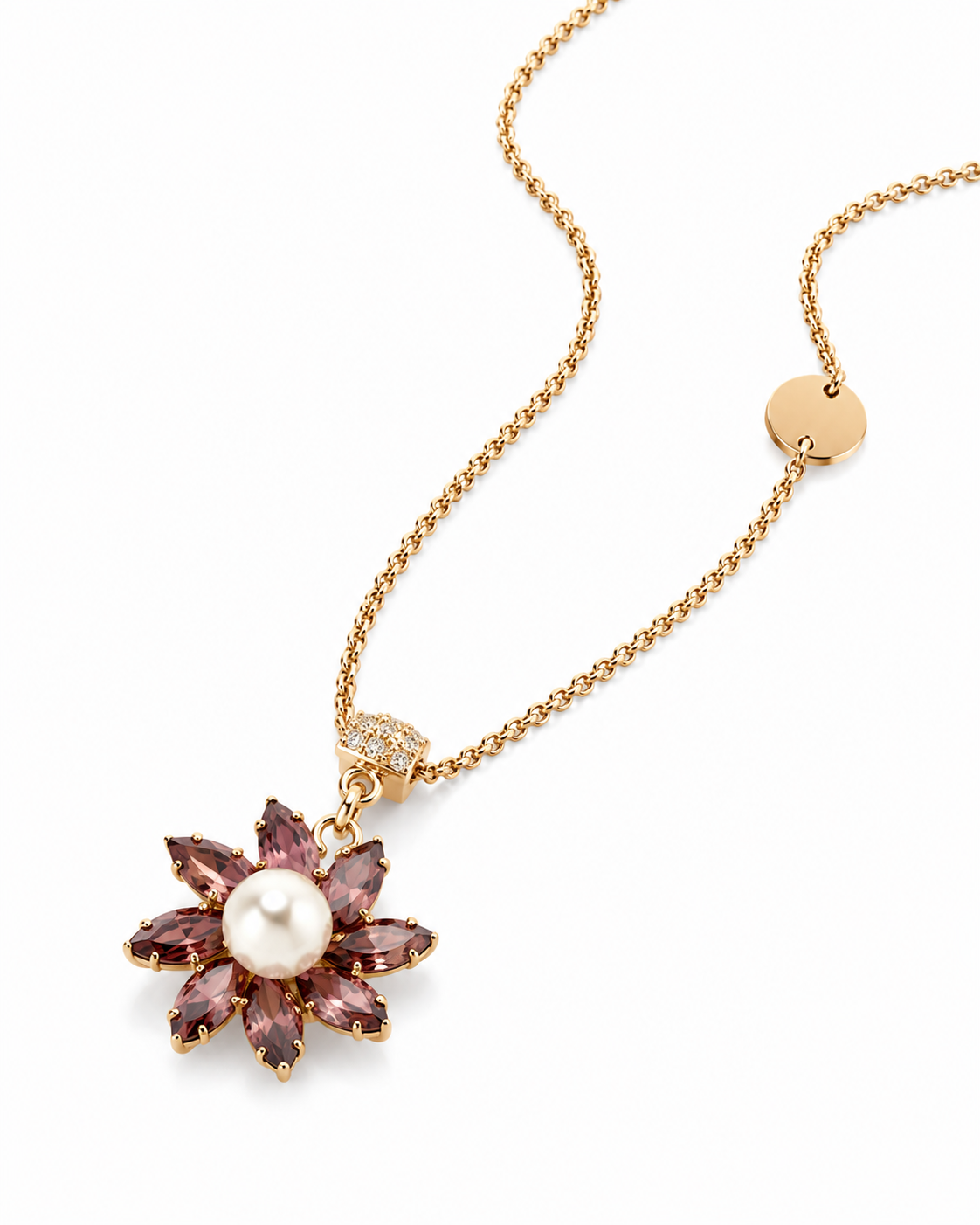 Collar Mauve Flower